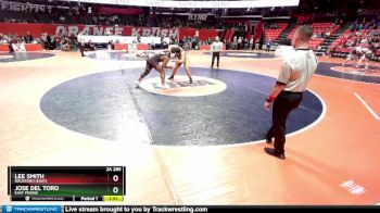 2A 285 lbs 3rd Place Match - Jose Del Toro, East Peoria vs Lee Smith, Rockford (East)