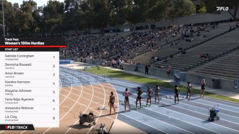 Women's 110m Hurdles Usatf, Finals 1