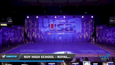 Roy High School - Royal Cheer [2022 High School -- Band Chant -- Cheer] 2022 USA Nationals: Spirit/College/Junior
