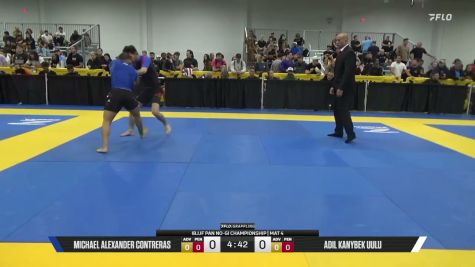 Adil Kanybek Uulu vs Michael Alexander Contreras 2026 Pan IBJJF Jiu-Jitsu No-Gi Championship
