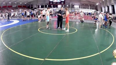 157 lbs Cons. Round 5 - Josiah Walbom, Burnett Trained Wrestling vs Bryce Morrison, Michigan Premier WC