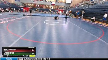 113 lbs Round 3 - Logan Olsen, Airline vs Jaden Dale, Catoosa