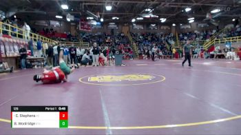 126 lbs Cons. Round 3 - Chase Stephens, Tell City vs Braden Woolridge, St. Xavier