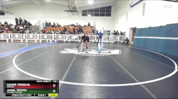 126 lbs Champ. Round 2 - Xavier Trinidad, Merced vs Angel Roman, Channel Islands