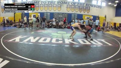 150 lbs Champ Round 1 (16 Team) - Prince Fortuna Abdullah, Buchholz vs Marlin Wilcox, Athens Christian