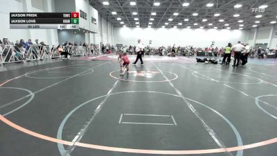 65 lbs Rr Rnd 2 - Jaxson Frisk, TDWC Minions Orange - EL vs Jaxson Love, Brawler Elite - EL