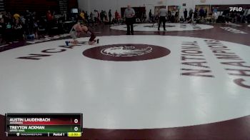 125 lbs Quarterfinal - Treyton Ackman, Upper Iowa vs Austin Laudenbach, Augsburg