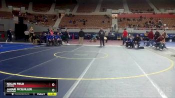 D2-138 lbs Champ. Round 1 - Jahari McQuiller, Westview vs Nolan Field, Arcadia