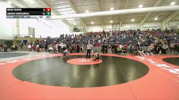 150 lbs Cons. Round 2 - Anhad Khetarpal, Hillcrest vs Beau Dixon, Summit Academy