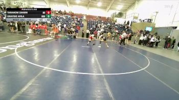 110 lbs Cons. Round 3 - Graysie Avila, Union vs Taranom Zakeri, Mountain Ridge