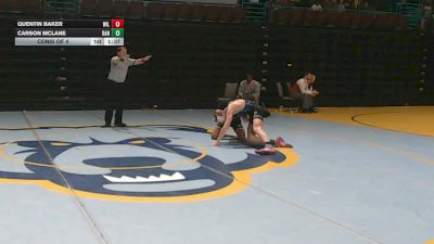 126 lbs Consi Of 4 - Quentin Baker, Wilson vs Carson McLane, D.W. Daniel