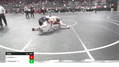 150 lbs Round Of 16 - Dane Gibson, East Kansas Eagles vs Jax McDaniel, Unattached