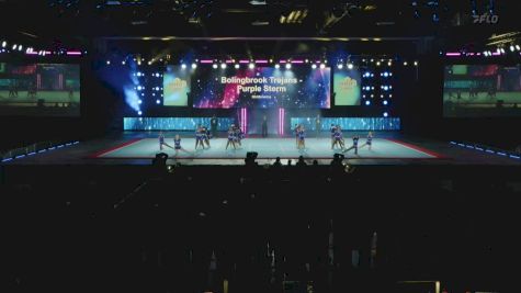 Show Cheer 2 - Bolingbrook Trojans - Purple Storm [2025 Jr. Pee Wee Day 1] 2025 Pop Warner National Cheer & Dance Championship