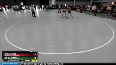 126 lbs Cons. Round 5 - Cael Staggs, Nevada Elite Wrestling vs Brody Schmitt, MWC Wrestling Academy