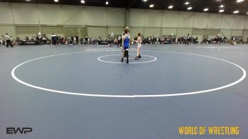 60 lbs Quarterfinal - Porter Flanery, OK Elite 12U Black vs Kruizemen Myers, Team Danger 12U