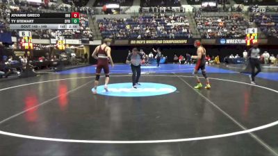 149 lbs Prelim - Ty Stewart, Springfield vs Jovanni Greco, Ohio Northern