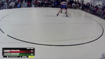 160 lbs Quarterfinal - Nathan Monahan, Louisville Wrestling Club vs Zander Ferguson, Nebraska