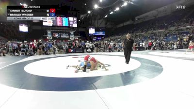 126 lbs Cons. Rd Of 32 - Tanner Telford, UT vs Bradley Wagner, PA