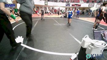 110 lbs Quarterfinal - Asher Emmons, Dark Cloud Wrestling Club vs Jaxson Russell, Salina Wrestling Club