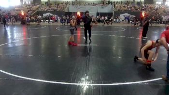 90 lbs Quarterfinal - Jaxon Roberts, Whitwell Wrestling Club vs Crosby Alvey, Middle TN Training Center