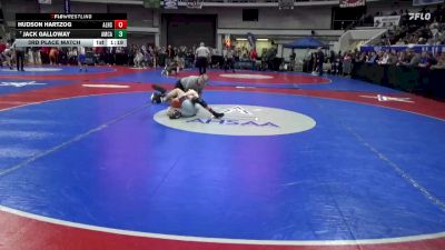 1A-4A 120 3rd Place Match - Jack Galloway, American Christian Academy vs Hudson Hartzog, Alexandria HS