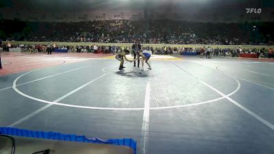 108 lbs Consi Of 64 #2 - Brody Byers, Harrah vs Hector DeLaFuente, Clinton, Ok