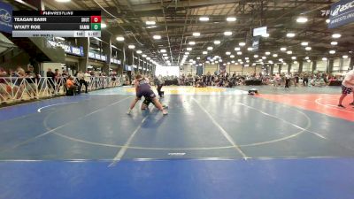 182 lbs Rr Rnd 1 - Teagan Barr, Team Shutt Emperor Penguin vs Wyatt Roe, Hammer Wrestling Club