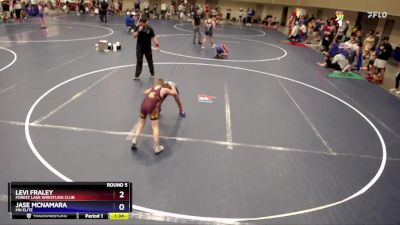 84 lbs Round 5 - Levi Fraley, Forest Lake Wrestling Club vs Jase McNamara, MN Elite