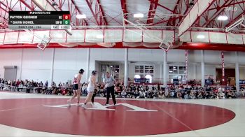 184 lbs 3rd Place Match - Gavin Kohel, Wisconsin-Whitewater vs Payton Geigner, North Central