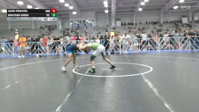 170 lbs Round Of 64 - Gage Wentzel, TNWC Silver Fox - HSB vs Brayden Drew, PSF Wrestling Academy - HSB