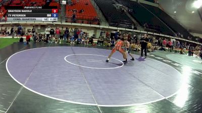 144 lbs Cons. Quarters - Braydon Naeole vs Ty Petersen, Idaho
