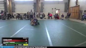 88 lbs Round 3 (4 Team) - Dominic Thomas, POWA vs Ayden Dodd, Team Ohio