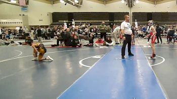 81 lbs Rr Rnd 3 - Connor Meagher, Smitty's Barn Red - ESC vs Trey Mendes, Falcons Wrestling Club - ESC