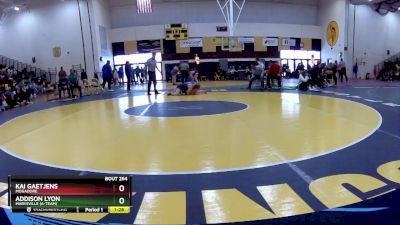 135 lbs Semifinal - Kai Gaetjens, Mogadore vs Addison Lyon, Marysville (A-Team)