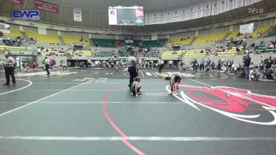 55 lbs Consi Of 8 #2 - Colby Myers, Rogers Iron Wrestling Club vs Sebastian Mowrey, Spartan Wrestling Academy