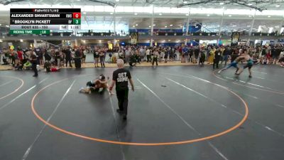 150 lbs Champ. Round 2 - Brooklyn Pickett, Unattached vs Alexander Shvartsman, Unattached