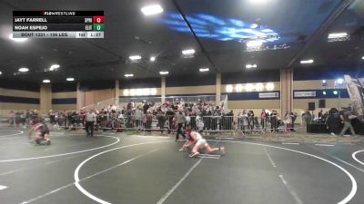106 lbs Round Of 16 - Jayt Farrell, Spring Hills WC vs Noah Espejo, Elite Force WC