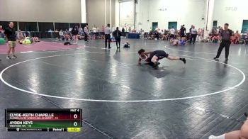 138 lbs Round 8 (10 Team) - Ayden Keys, Westsdie WC vs Clyde-Keith Chapelle, Florida Elite Wrestling Academy