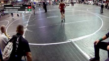 89 lbs Champ. Round 2 - Ann Gerhardus, Jr. Viking Wrestling Club vs Kadience Cashman, Brady