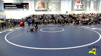 54 lbs Quarterfinal - Hudson Perrigo, Gouverneur Wrestling Club vs Silas Bachman, Barker/Royhart Wrestling Club