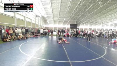 63 lbs Cons. Round 2 - Asher Hood, Ravage Wrestling Club vs Nicholas Harris, Sanderson Wrestling Academy