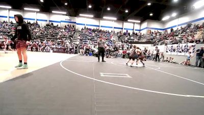 83 lbs Rr Rnd 2 - Case Anderson, Comanche Takedown Club vs Ryan Albiston, Geary Youth Wrestling