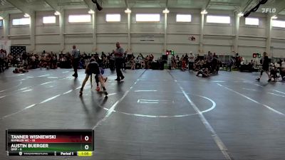 88 lbs Round 4 (10 Team) - Austin Buerger, OMP vs Tanner Wisniewski, Rambler WC