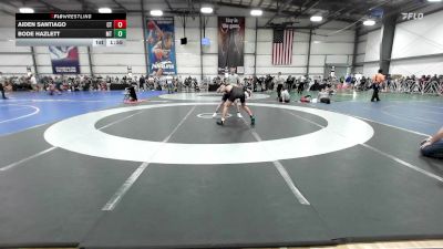 145 lbs Round Of 128 - Aiden Santiago, CT vs Bode Hazlett, MT