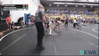 119 lbs Consi Of 4 - Tristan Stanley, Grover Rains Wrestling Club vs Bryce Wilkerson, Tonkawa Takedown Club