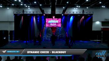Dynamic Cheer - Blackout [2021 L3 Senior - D2 - Small Day 2] 2021 The American Spectacular DI & DII