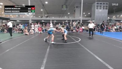 100 lbs Round 2 (6 Team) - Karter McMullen, Revival Riddlers vs Parker Giovinco, Poquoson-Pitbull