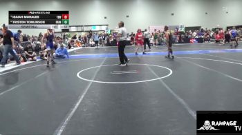 144 lbs Semifinal - Triston Tomlinson, Great Bend vs Isaiah Morales, The Best Wrestler