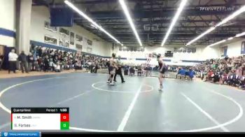 160 lbs Quarterfinal - Max Smith, Warrenton vs Garrett Forbes, La Pine