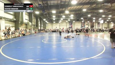 106 lbs Rr Rnd 3 - Hunter Webster, Team Gotcha vs Connolly Amrozowicz, Grapplers Garage